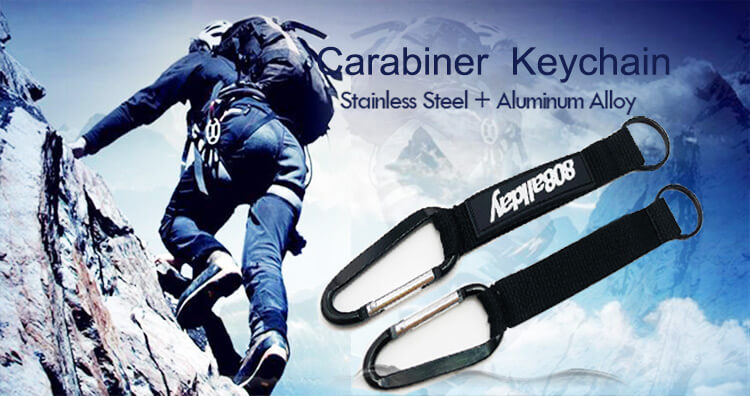 cool carabiner keychain banner