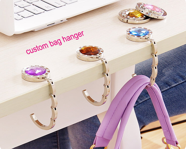 Portable Metal Foldable Table Handbag Holder Purse Hanger Convenient Hook  Hang | eBay