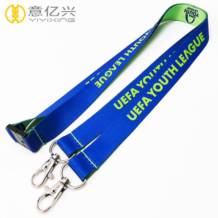 Silk Screen Printing Cheap Polyester Custom Lanyard Designs