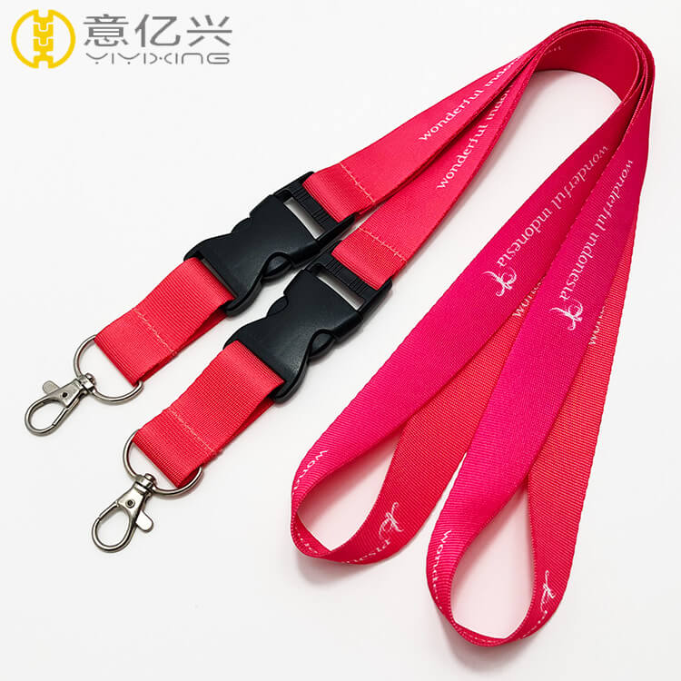 Pink Lanyard