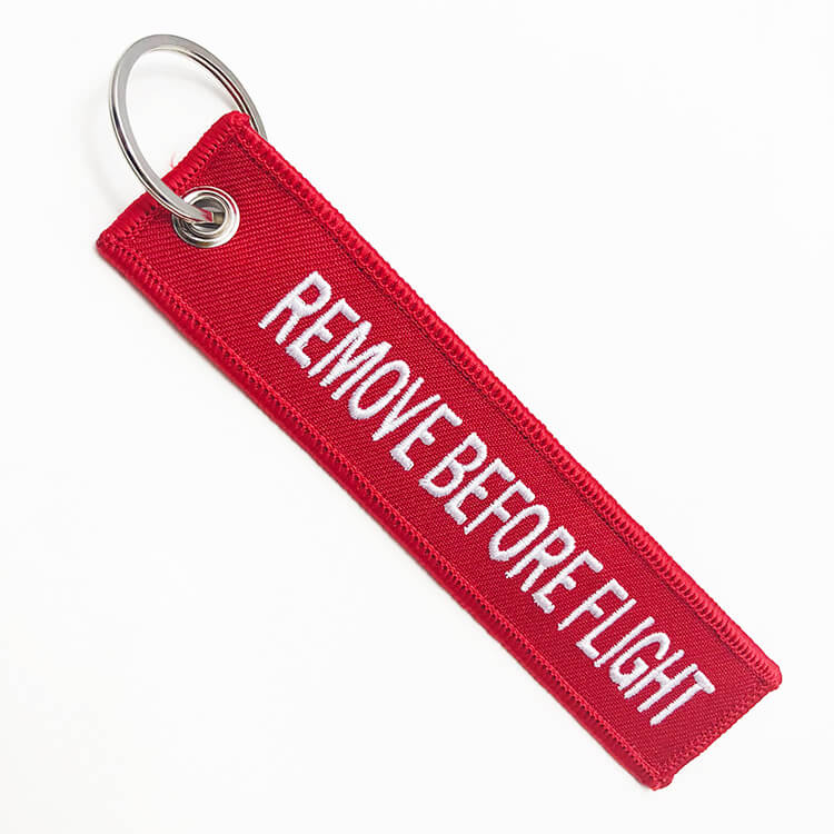 before flight keychain