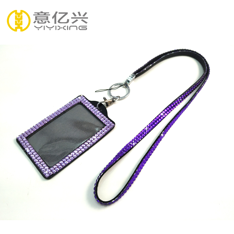 bling lanyards with id holder