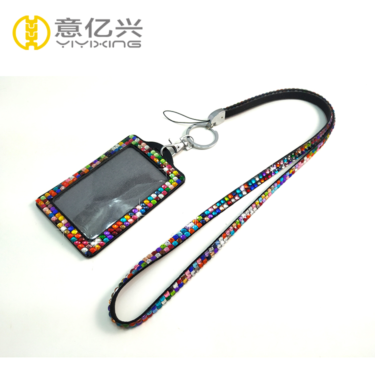 colorful bling lanyards