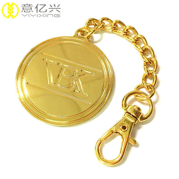 gold keychain