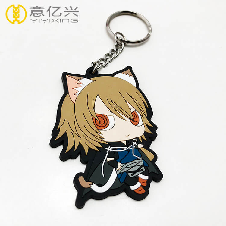 rubber keyring