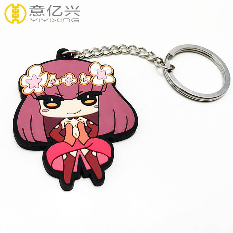 custom rubber keychains