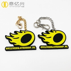 Manufacturer Wholesale 2d or 3d Rubber Custom PVC Keychains