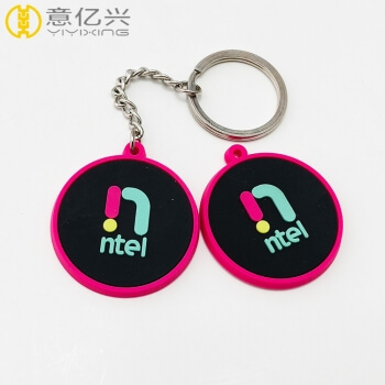 Promotional wholesale custom soft pvc keychain