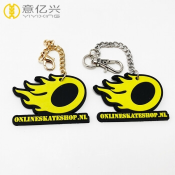 Manufacturer Wholesale 2d or 3d Rubber Custom PVC Keychains