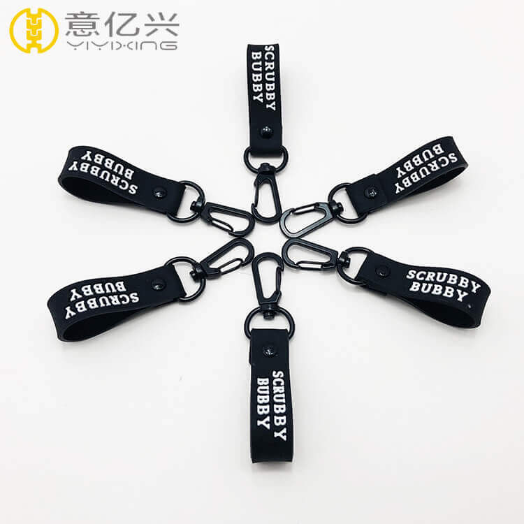 Silicone Wristband Keychain