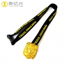 High Quality Polyester Material Neck Lanyards and Badges