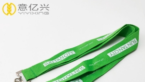 Chinese factory custom silkscreen printing cheap lanyard