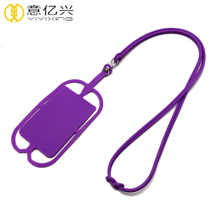 silicone cell phone lanyard