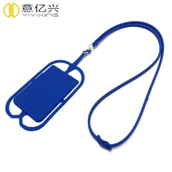 silicone cell phone lanyard