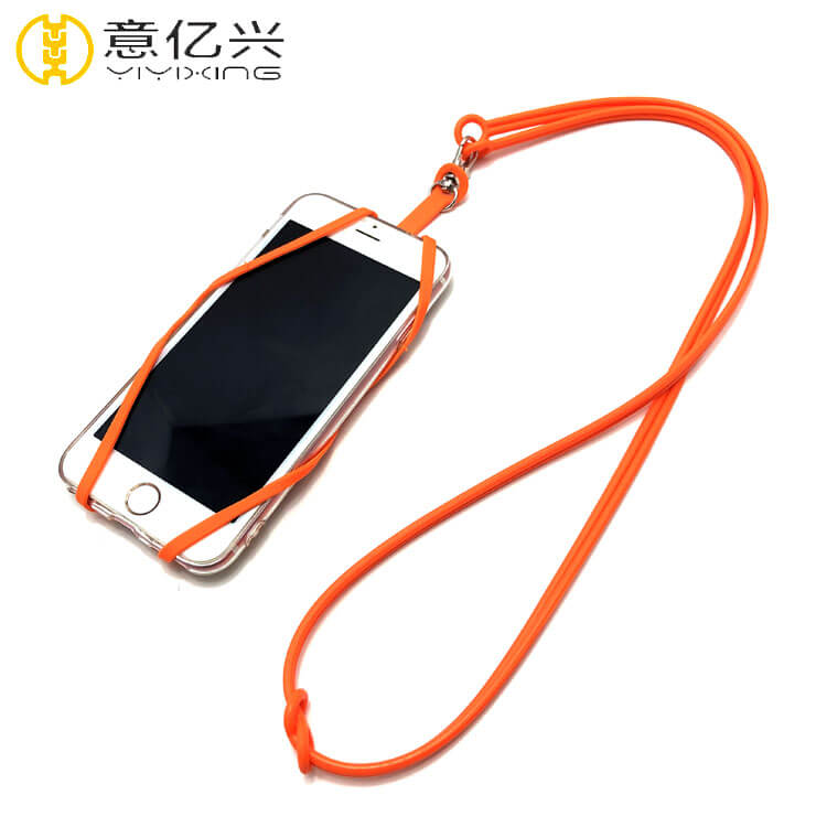 silicone cell phone lanyard