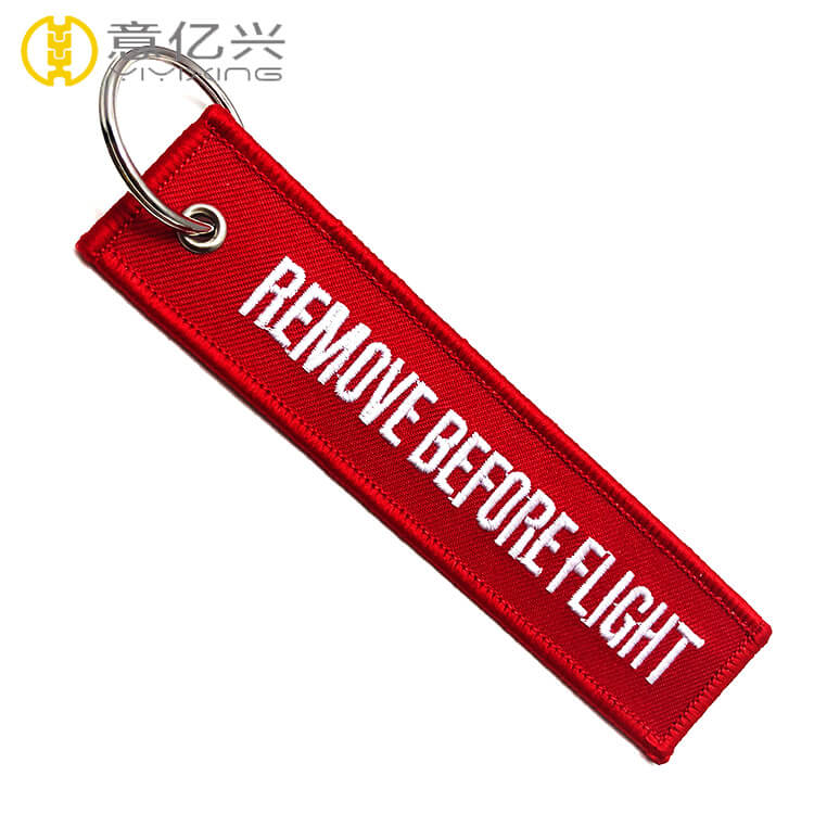 flight tag keychain custom