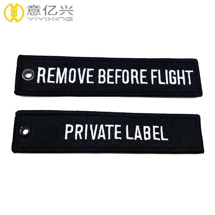 personalized remove before flight tags