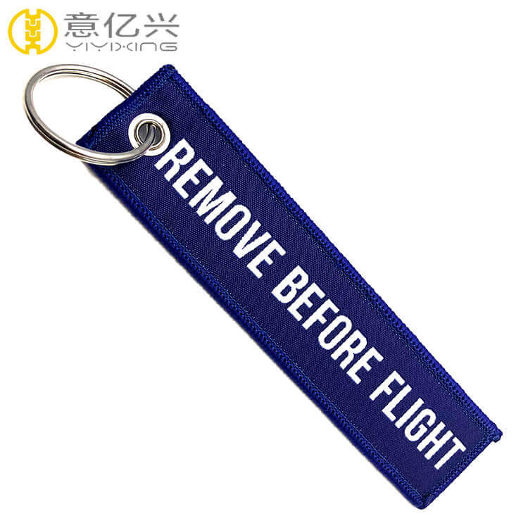 take off before flight keychain