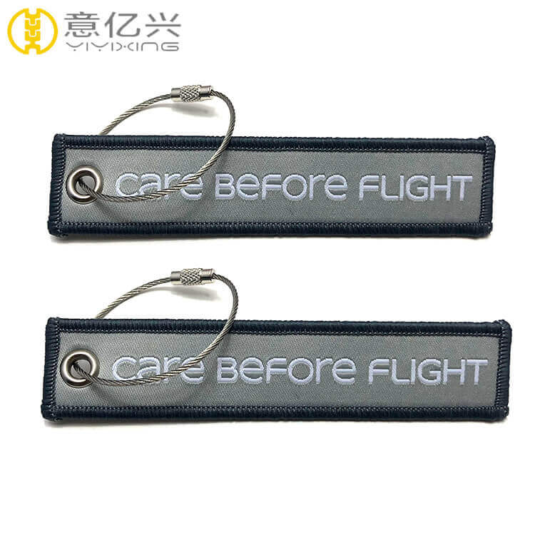Custom Flight Tag Keychain