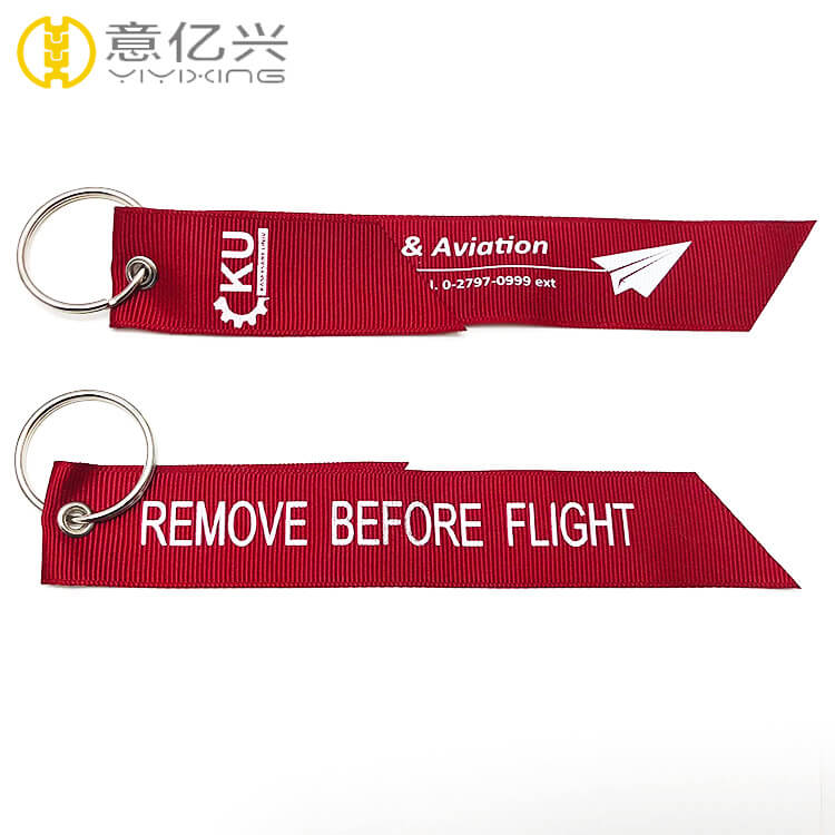 remove before flight tag on jacket