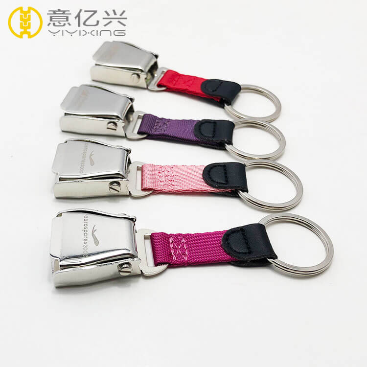 seat belt buckle key ring