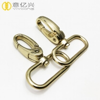 Custom zinc alloy swivel spring snap hook for men bag