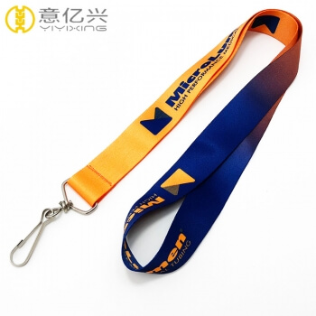 Fashionable polyester 1 custom lanyard For promotional gift