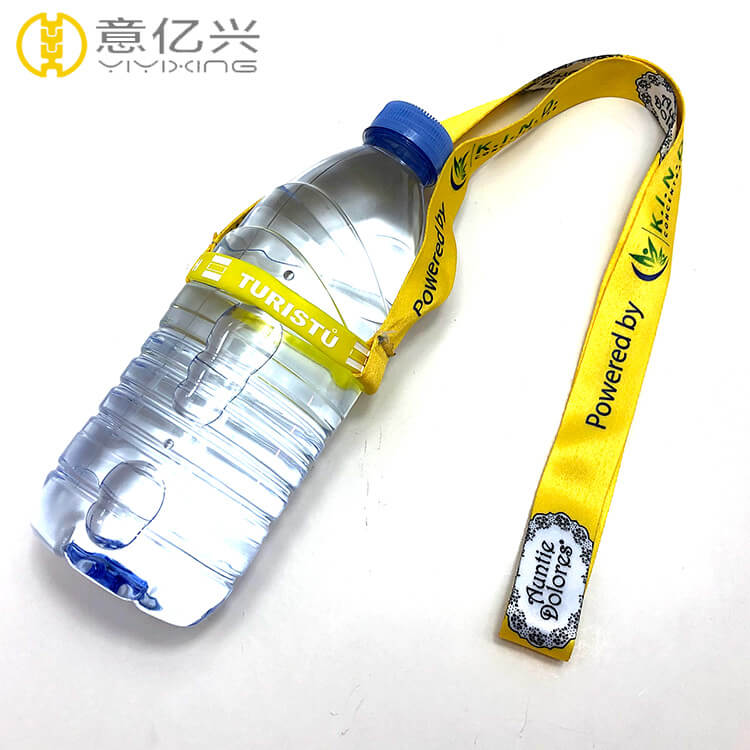 water bottle lanyard, high quality water bottle lanyard, sublimation