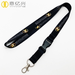 New design customized logo printing custom lanyards no minimum