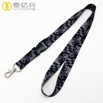 Wholesale sublimation lanyard for custom sports lanyard string