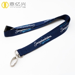 Promotional Silkscreen Custom Name Branded Lanyards With Logo