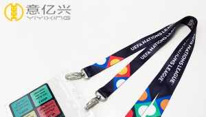 China wholesale brand name silkscreen id card holder lanyards