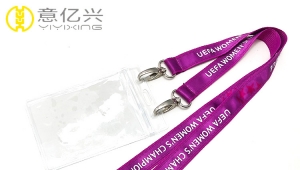 Shenzhen Factory Good Quality Polyester Id Card Lanyards