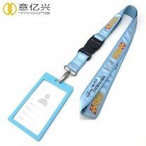 Cheap Custom Different Material Printing Lanyard and Id Holder