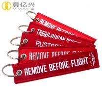 Professional China wholesale custom remove before flight keychain