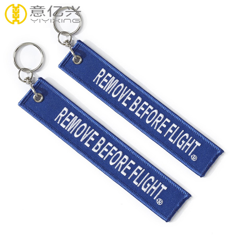 custom flight tag keychain