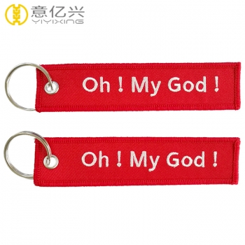 custom embroidered tags