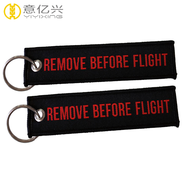 remove before flight keychain custom