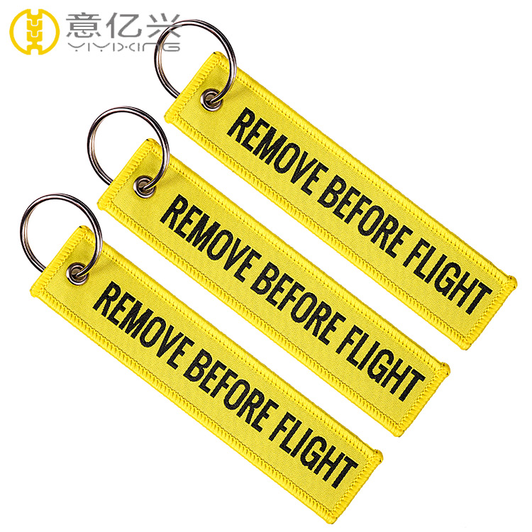 custom remove before flight tags