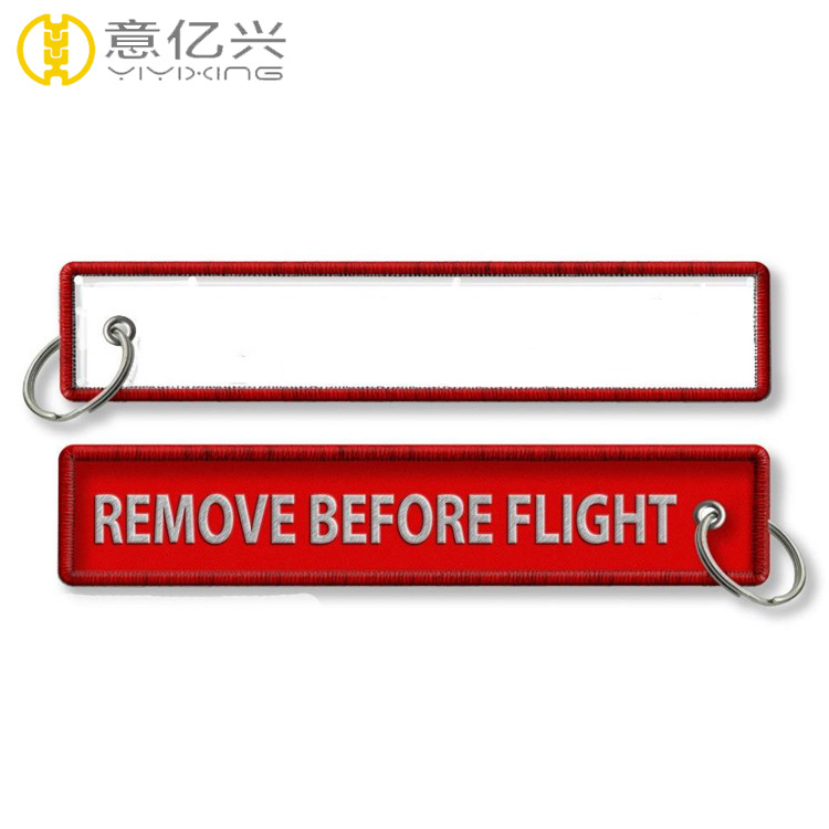 custom remove before flight tags