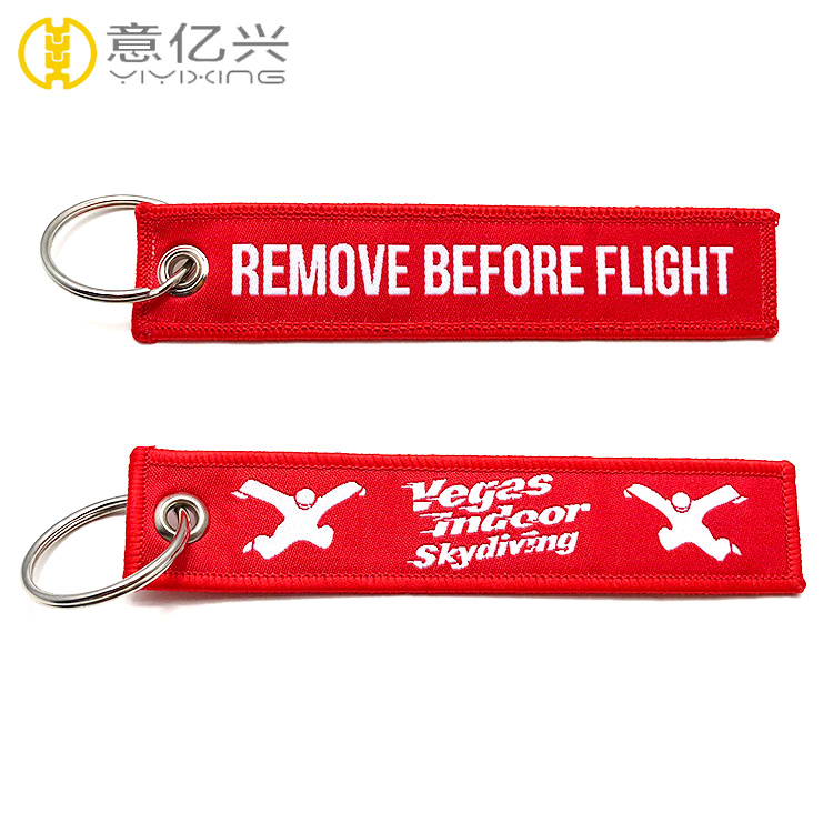 red remove before flight tag