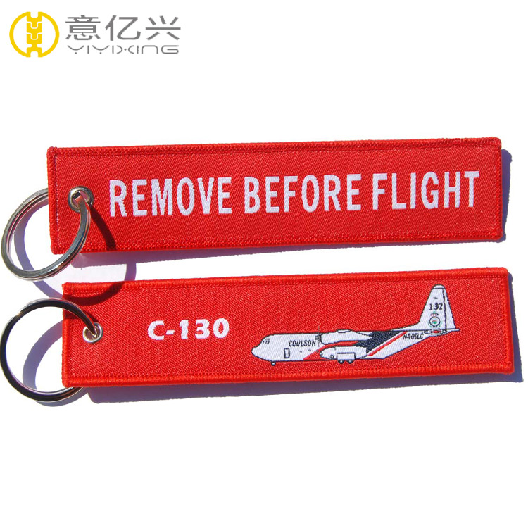 red remove before flight tag 