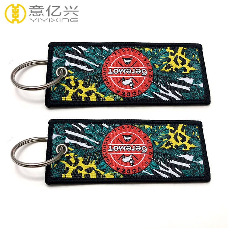 personalized fabric keychains