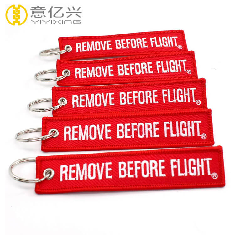 REMOVE BEFORE FLIGHT keychain