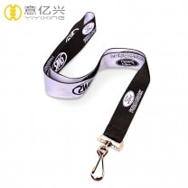 Wholesale free design jacquard printing custom lanyards