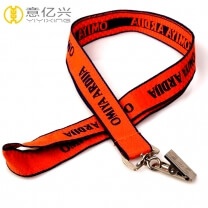 Custom Cheap Fashion Neck Printed Jacquard Lanyards for Sale