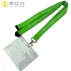 Cheap neck printed custom polyester jacquard lanyards card holder