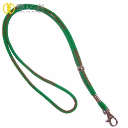 Promotional polyester round neck lanyard rope cord