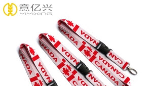 Cheap polyester tape custom design your own printing lanyard strap