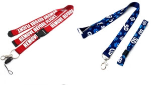 Custom made lanyards color and accessories with tips?